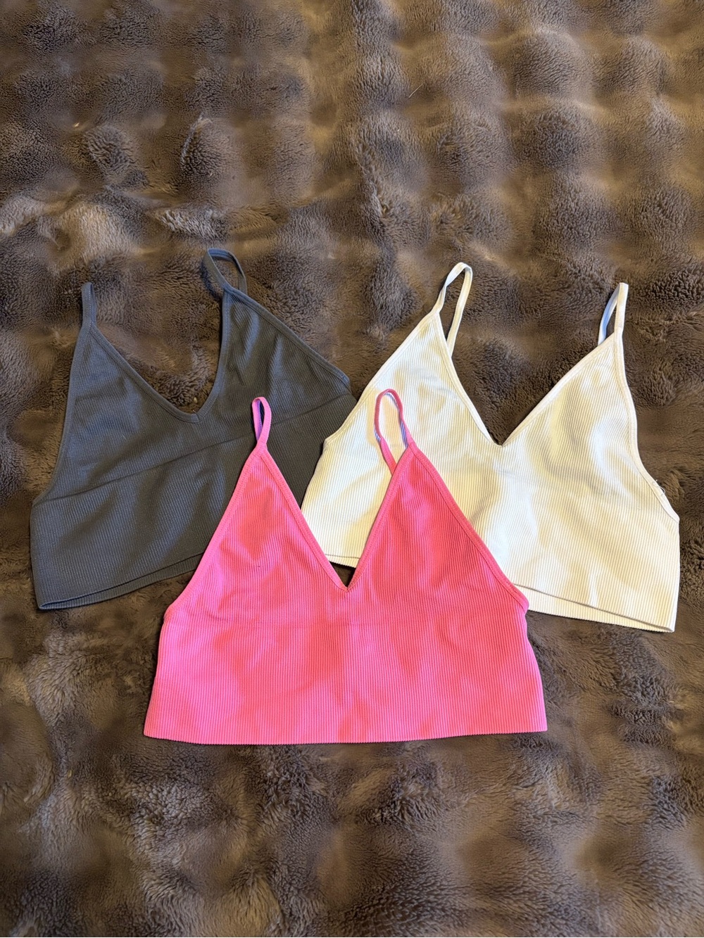 ❗️BUNDLE❗️Streetwear Society ribbed bralettes